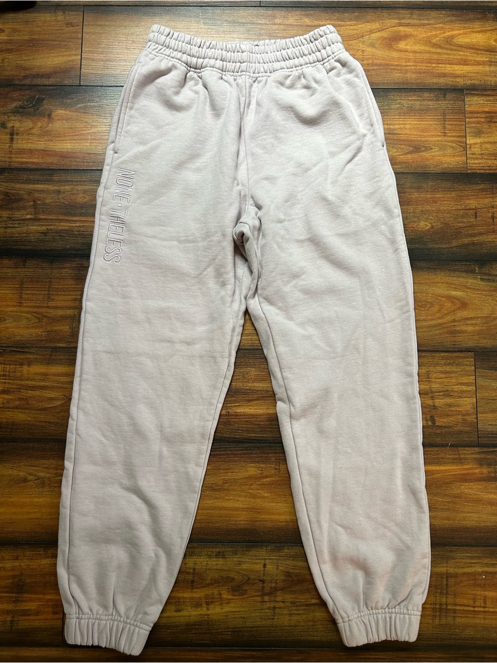 Nonetheless Light lavender Jogger Sweatpants Cotton Small/Medium
